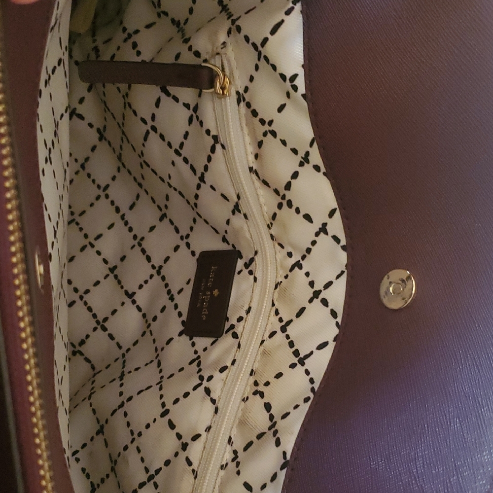 Kate Spade Deep Purple Shoulder Bag - Picture 6 of 8